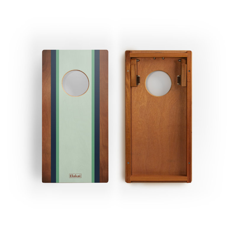 Planches de cornhole de voyage compactes 1 pi x 2 pi Gidget Surf