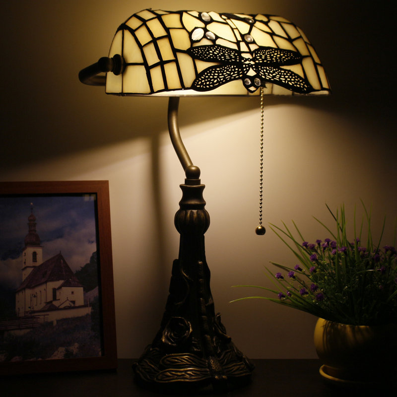 Ensemble de lampes en bronze 15,7 po Esrin, Crème
