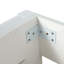Ensemble de meuble-lavabo simple 35,92 po avec plateau en résine Gabay-1783268708-1783268709