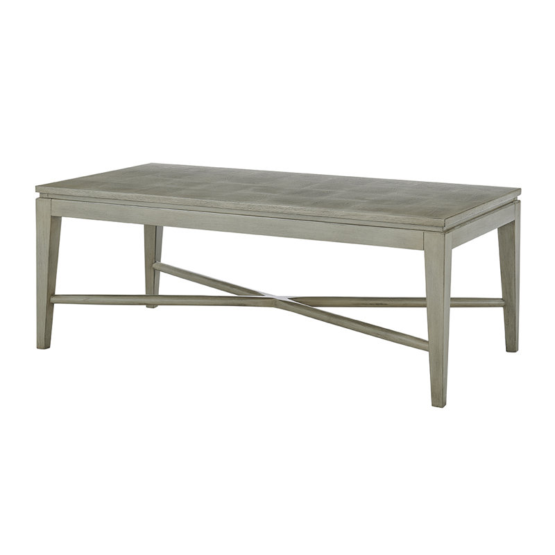 Malta Solid Wood Cross Legs Coffee Table