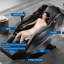 Fauteuil inclinable SL-Track de fauteuil de massage complet à gravité zéro avec haut-parleur gonflable, écran ACL, télécommande, commande vocale, chaleur du dos et des jambes-85155137
