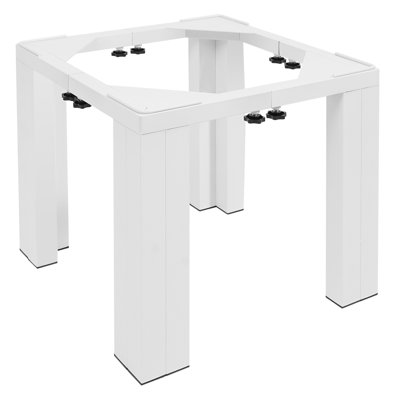 Support pour machine à laver robuste en acier inoxydable réglable