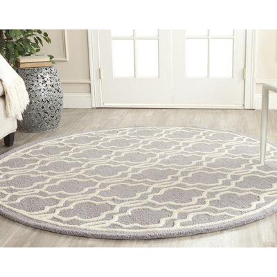 Cannen Hand Tufted Wool Geometric Rug