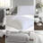 Elegant Cotton Bedding Sets, White Seersucker Style For Comfortable Home
