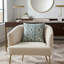 Marquez Damask Square Pillow Cover & Insert