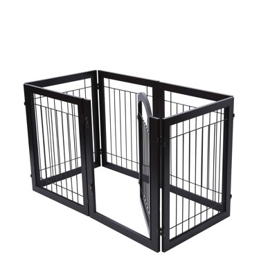 Barrière pour animaux autoportante