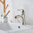 Single-Hole Single-handle Bathroom Faucet with Drain Assembly-86231548