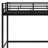Twin Size Metal Loft Bed With Upper Grid Storage Shelf And Lateral Storage Ladder-764150004-764150005
