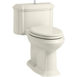 Portrait™ Comfort Height One-Piece Compact Elongated 1.28 GPF Toilet with Aquapiston Flush Technology, Lift Knob Actuator and Glenbury Quiet-Close Seat with Quick Release Functionality