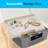 SereneLife Locking Storage Container Bin-2058782732