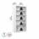 Doyno Tall 5 Shelf Bookcase, Storage and Display Bookshelf for Home Office and Living Room