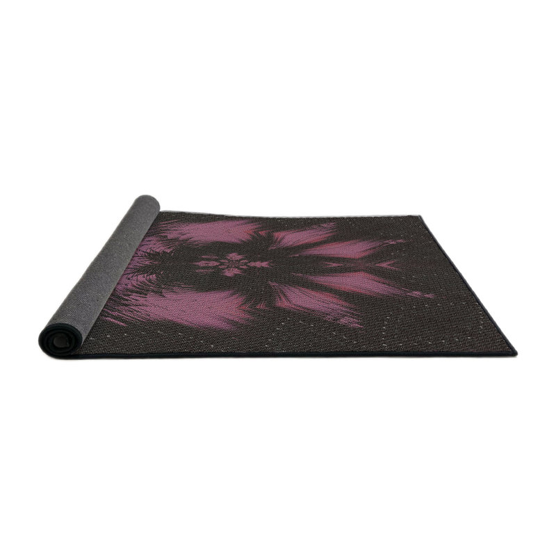 Tapis rose, Rond 6 pi