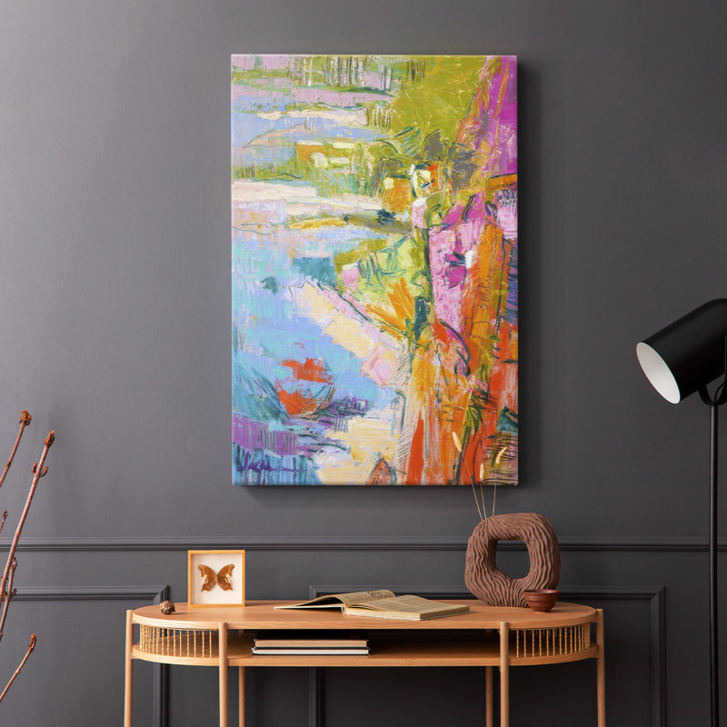 Escapade I -Galerie enveloppée Cavas, H 60 po x l 40 po