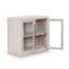 Bradley Two-Door Oak Wood Cabinet