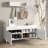 Mudroom Bench And Wall-mounted Hook Rack