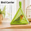Sac triangulaire en filet pour sous-tapis respirant pour cages de transport d'oiseaux-135399620