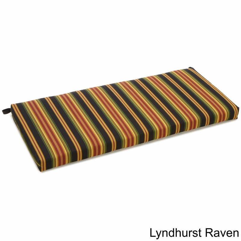 Coussin de banc intérieur / extérieur Lyndhurst, H 3,5 po x l 45 po x p 19 po
