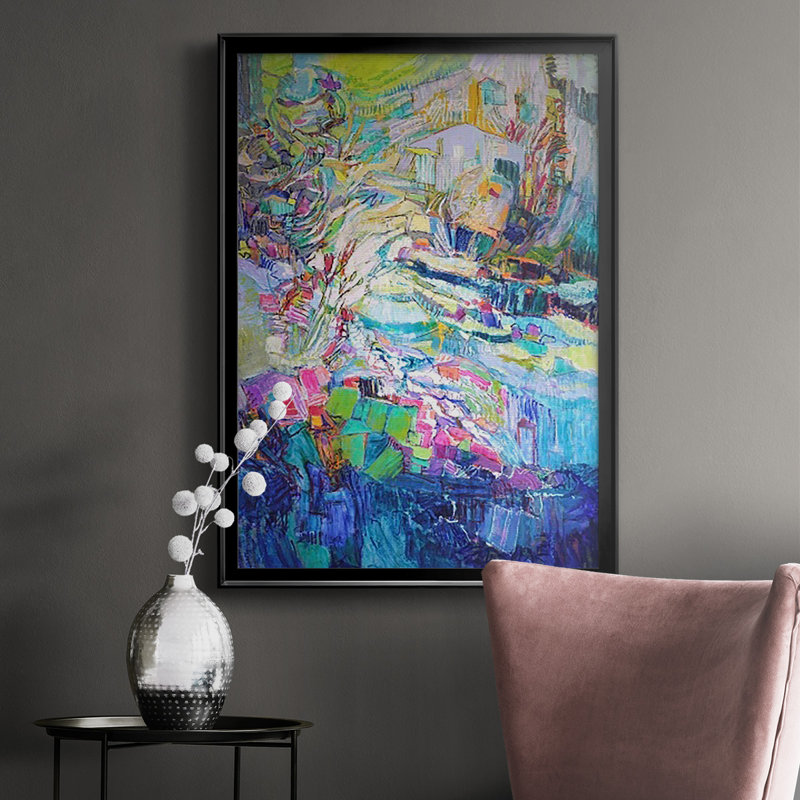 " Gathering Up The Goddess III ", Black, 42.5" H x 30.5" W x 1" D