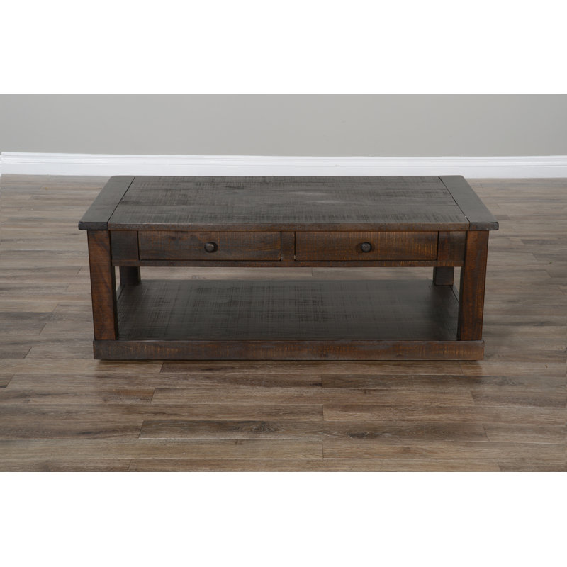 Mizell Solid Wood Single Coffee Table