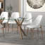 Chaise d'appoint en similicuir Barhorst-775868190