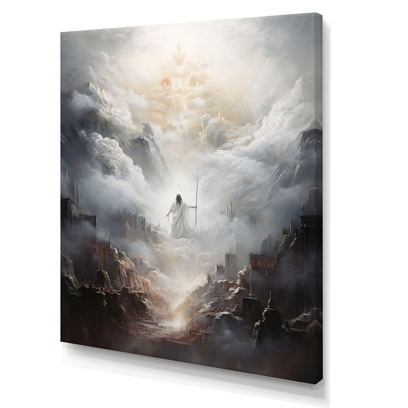 Christianisme Sermon Shade Mountain I sur toile, H 20 po x l 12 po x P 1 po, Toile tendue