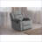 Recliners Single Manual Motion | Plush Velvet | Dark Gray