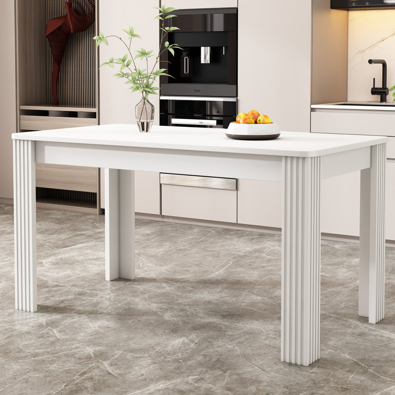 Coffee Table with Storage, White