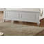 Cadre de lit blanc 1pc