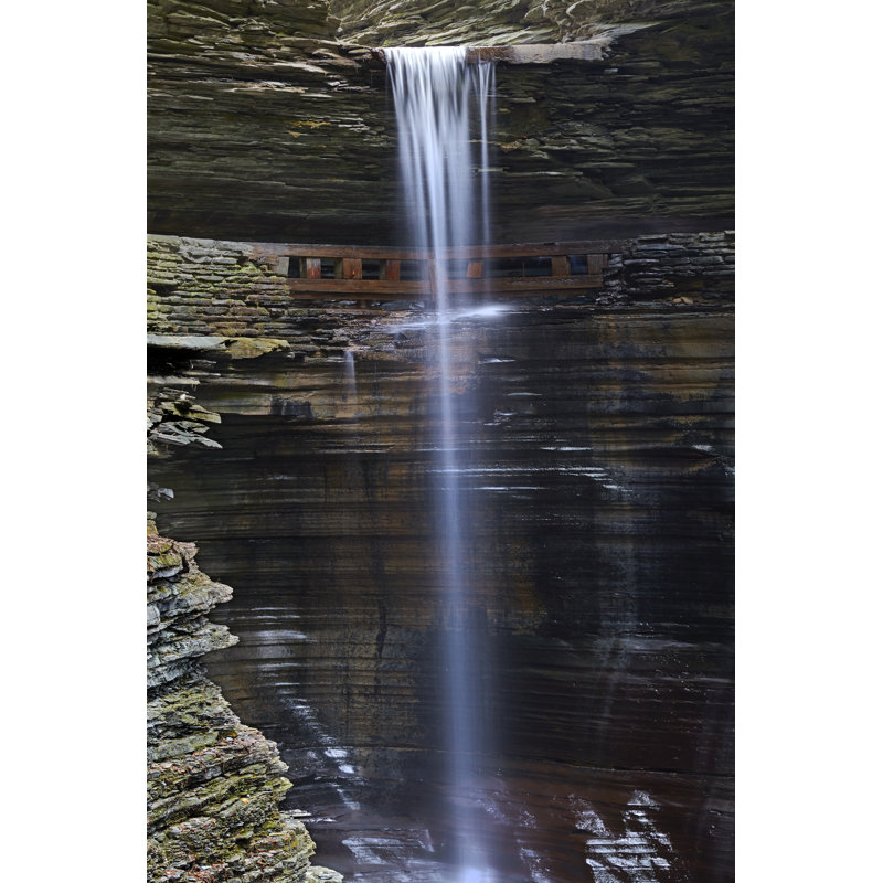 Vertical Water X by James McLoughlin - Wrapped Canvas Print, 122cm H x 81cm W