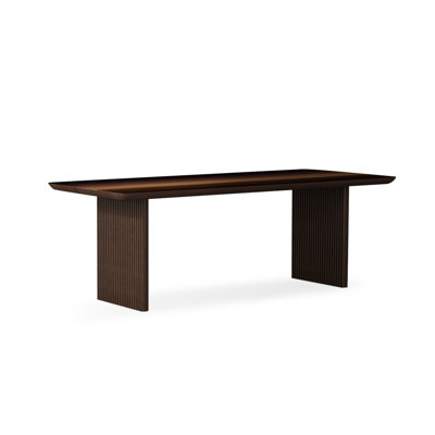 Modern Rectangular Solid Wood Dining Table