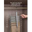 Cintre pour pantalons pliable en alliage d'aluminium-2038518373