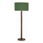 Lampe sur pied 61 po en bois perlé rétro avec abat-jour en lin surdimensionné, lampe sur pied au fini noyer pour salon, chambre à coucher, coin lecture et bureau, homologuée UL, compatible avec les ampoules E26-1679416767