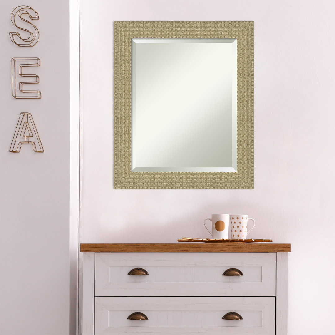 Yeary Mosaic Beveled Bathroom Mirror Mercer41 