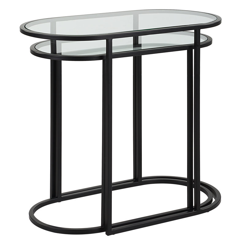 Tables gigognes Lutterworth, Black