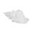 Elegance Coastal Charm 9" Polyresin White Conch Shell Figurine, Perfect for Beach House Decor and Gift Ideas