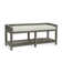 Banc de rangement en osier Glinda