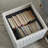 Square Cube Storage Footstool-1052981641