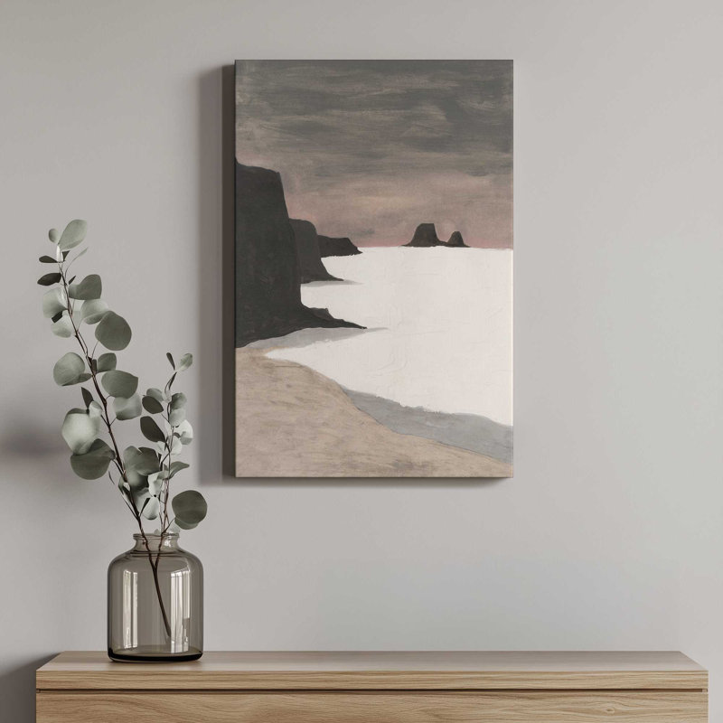 «Ocean polaire I» par Michael Willett, reproduction d'art, H 32 po x l 24 po, Toile tendue, Ne s’applique pas