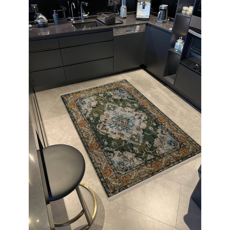 Waiel Moroccan Indoor / Outdoor Rug, Runner 4' x 9'11"