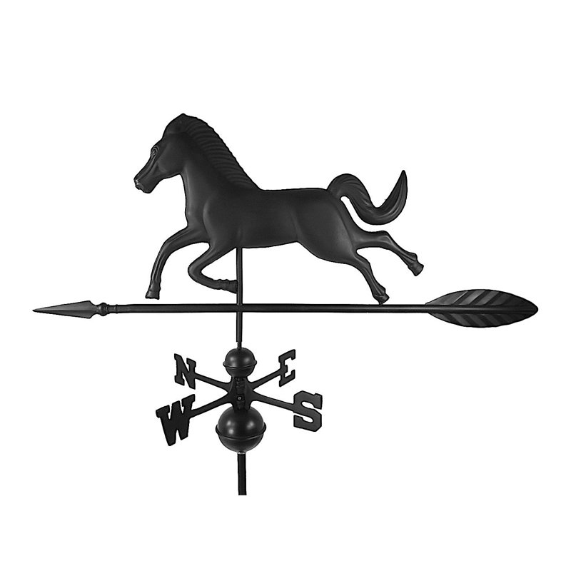 Girouette Bellmead, H 37 po x l 18 po x p 43 po, Noir