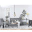 Luminaire rustique de style campagnard, luminaire suspendu en bois de style champêtre blanc usé, convenant au vestibule du salon, ampoules non incluses