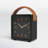 Analog Metal Quartz Tabletop Clock in Black-1377546290
