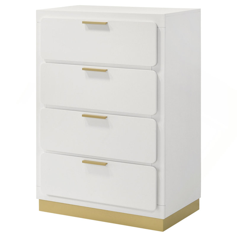 Commode et commode à tiroirs modernes - Rangement polyvalent + finition neutre, s'harmonisant avec n'importe quel décor de chambre à coucher