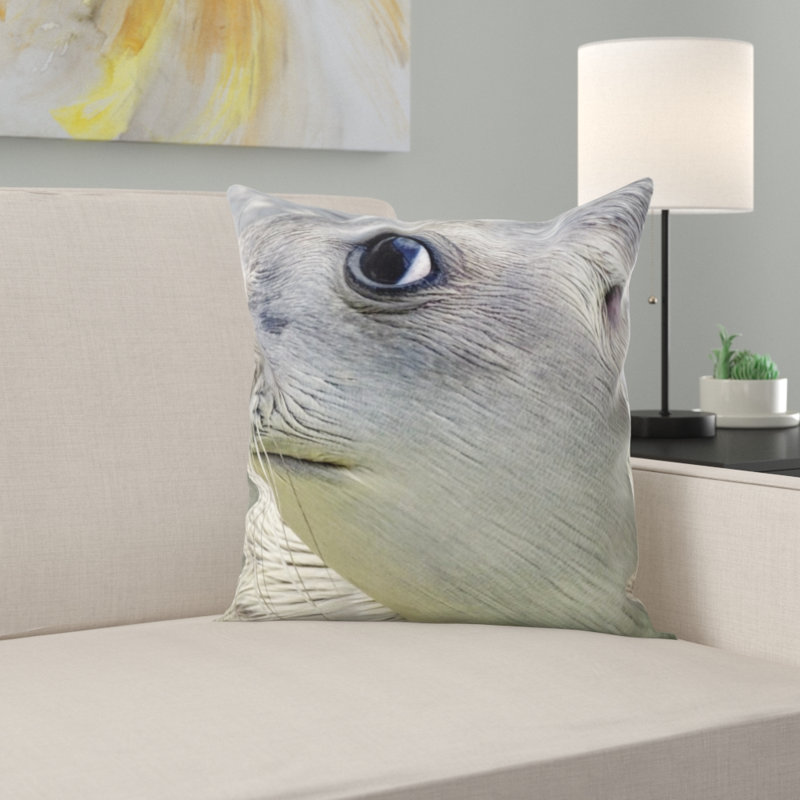 Microsuede Throw Pillow