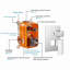 Robinet de douche avec valve brute-50565488