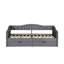 Lit de jour rembourré avec tiroirs de rangement, lit de jour simple en bois, sans sommier tapissier, gris-1315972701