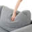 Yannel 57'' Linen Square Arm Loveseat-321643357