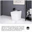 Toilette intelligente en céramique avec siège chauffant-111577543