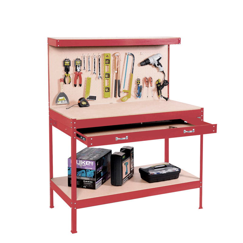 59cm W Manufactured Wood Top Workbench