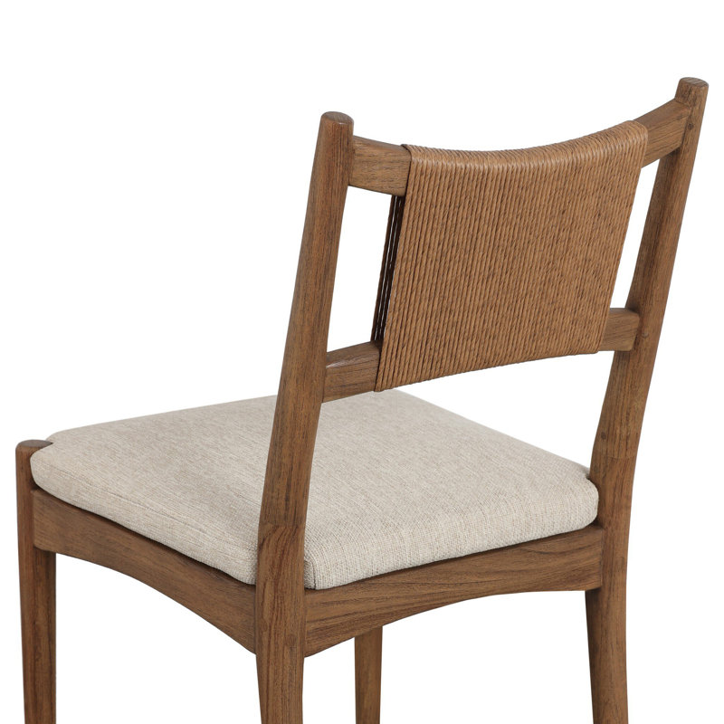HADDON Outdoor Teak Dining Side Chair